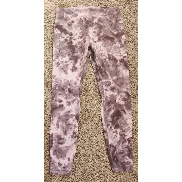 Lululemon Align High-Rise Pant 28 Diamond Dye Light Sage Medium Olive Size 12 - Picture 1 of 8